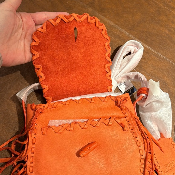 RALPH LAUREN LEATHER PURSE NEW W TAGS - Picture 5 of 6